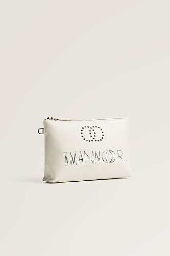 Kapsül Monogram Kemik Kol Çantası - Imannoor (1)