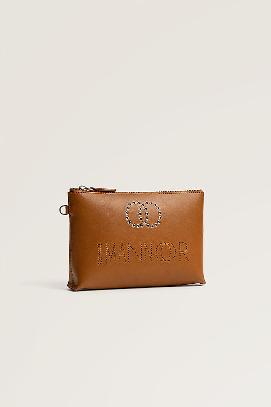 Kapsül Monogram Taba Kol Çantası - 2