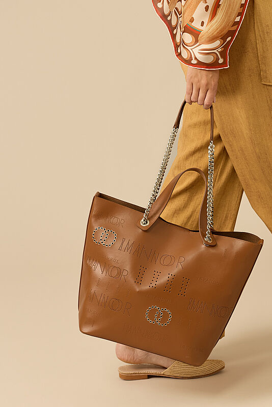 Kapsül Monogram Taba Kol Çantası - 3
