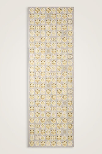 Kır Çiçeği Sarı Pamuk İpek Şal 70x210 - Imannoor (2)