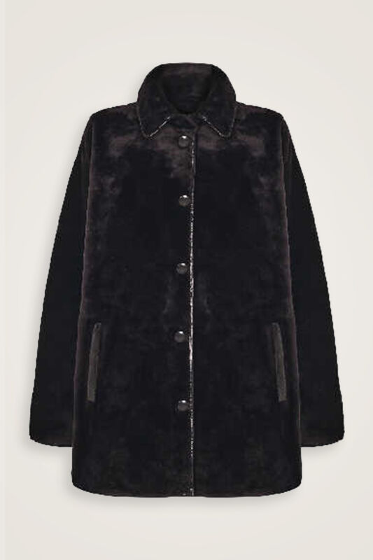 Koyu Kahve Gömlek Kaban - 1