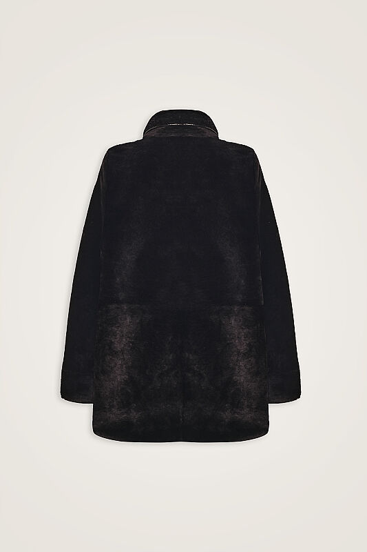 Koyu Kahve Gömlek Kaban - 4