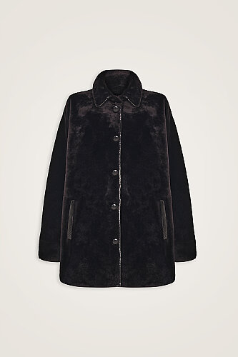 Koyu Kahve Gömlek Kaban - Imannoor (2)