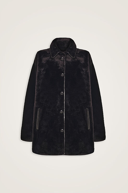 Koyu Kahve Gömlek Kaban - 2