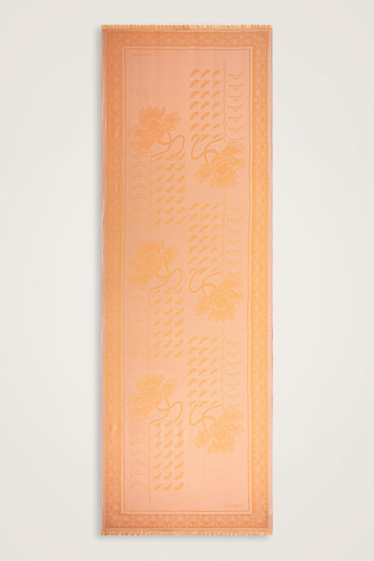 Kufi Kavun İçi Modal İpek Şal 70x200 - 2