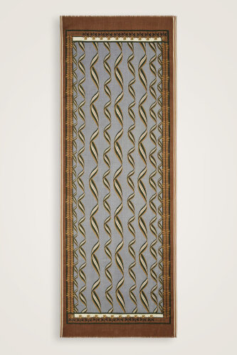 Kurdela Gri Yün Şal 70x210 - Imannoor (1)