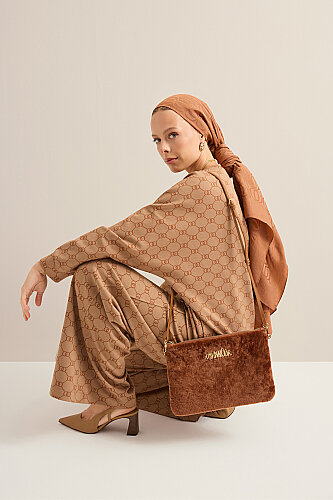 Kürk Tarçın Portföy Çanta - Imannoor (3)