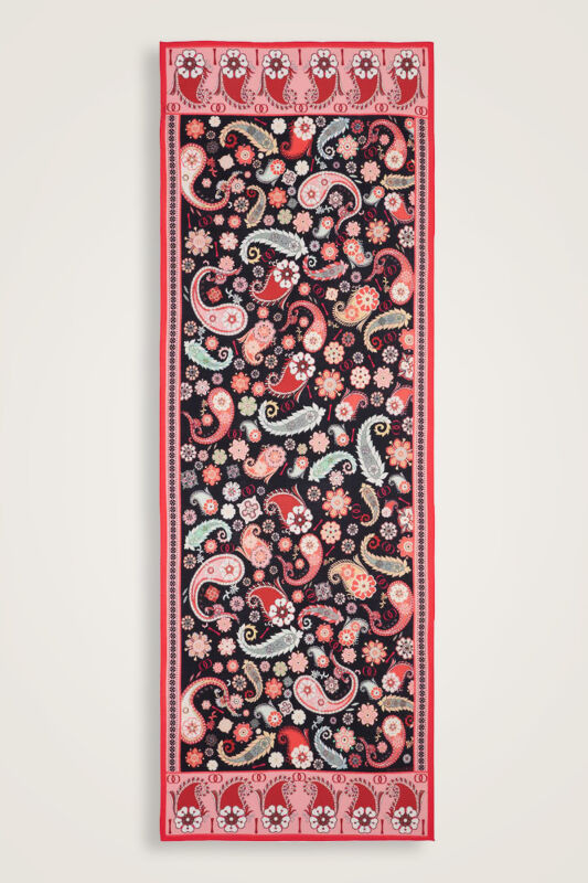 Lahor Wool Shawl Black - 1