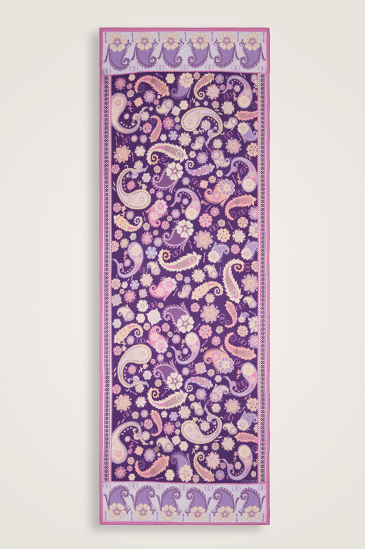 Lahor Wool Shawl Purple - 1