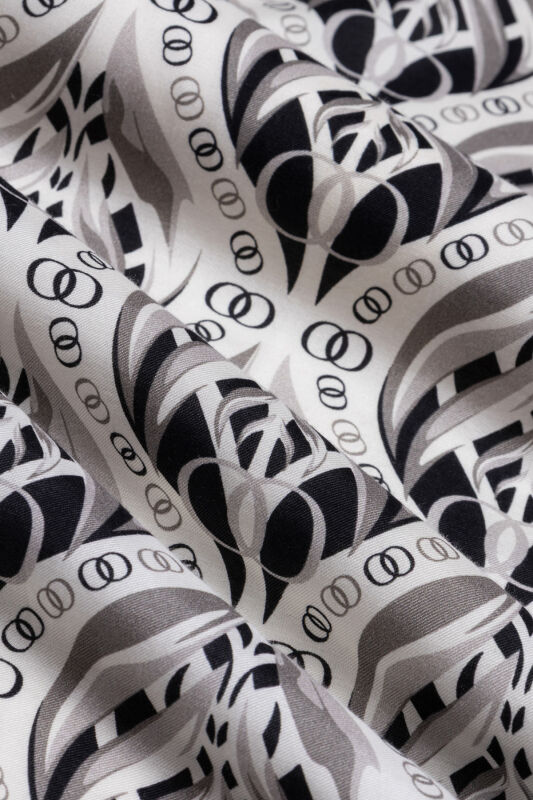 Lale Bej Pamuk İpek Şal 70x210 - 4