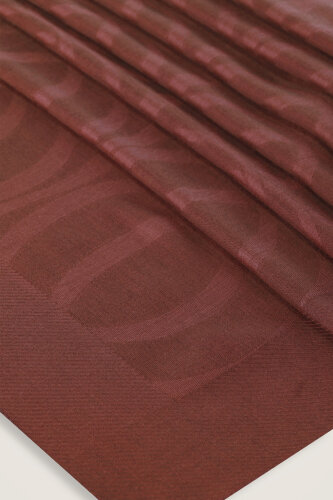 Large Bambunoor Burgundy Spacious Tencel Shawl - 4