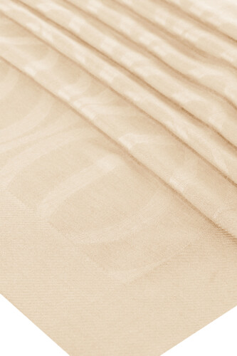 Large Bambunoor Ecru Spacious Tencel Shawl - 3