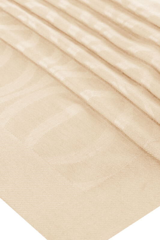 Large Bambunoor Ecru Spacious Tencel Shawl - 3