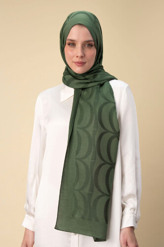 Large Bambunoor Emerald Green Spacious Tencel Shawl 