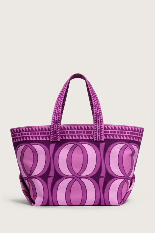 Large Bambunoor Fuchsia Summer Bag - 6