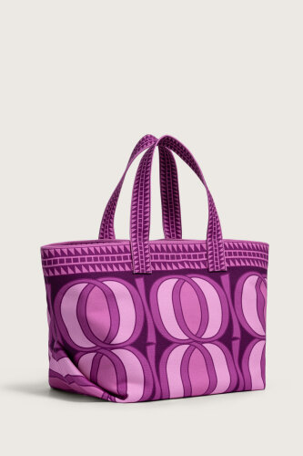 Large Bambunoor Fuchsia Summer Bag - Imannoor (2)