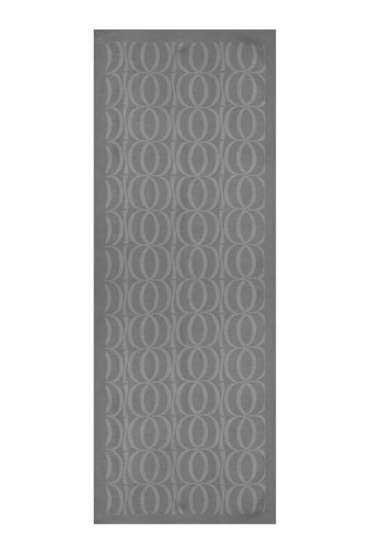 Large Bambunoor Grey Spacious Tencel Shawl - 2