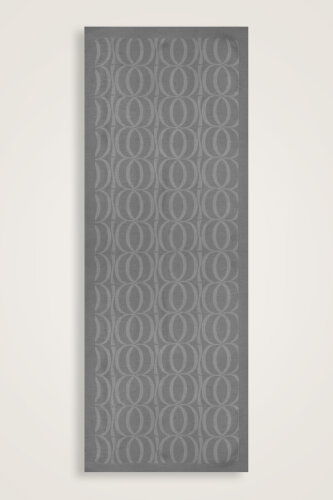 Large Bambunoor Grey Spacious Tencel Shawl - 2