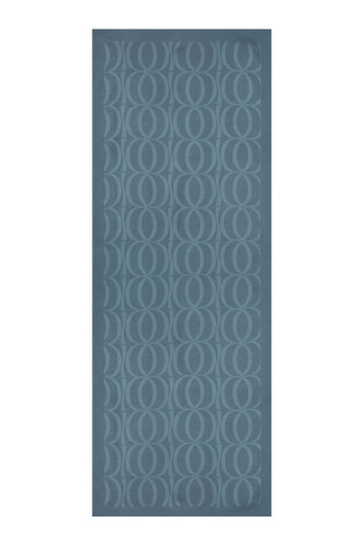 Large Bambunoor Indigo Spacious Tencel Shawl - 2