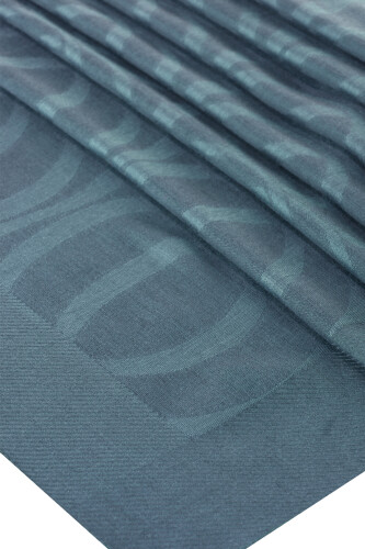 Large Bambunoor Indigo Spacious Tencel Shawl - 4