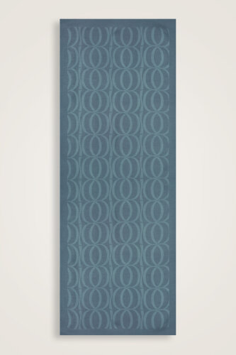 Large Bambunoor Indigo Spacious Tencel Shawl - 2