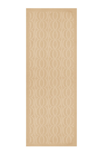 Large Bambunoor Light Beige Spacious Tencel Shawl - 2