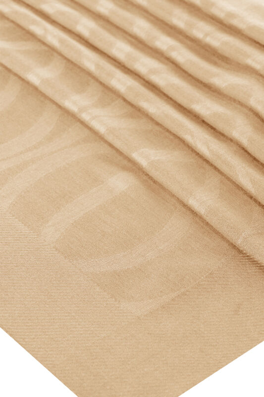 Large Bambunoor Light Beige Spacious Tencel Shawl - 4