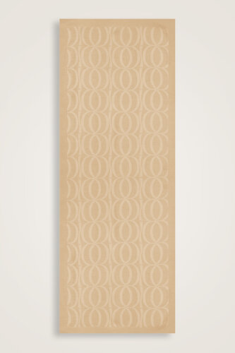 Large Bambunoor Light Beige Spacious Tencel Shawl - 2