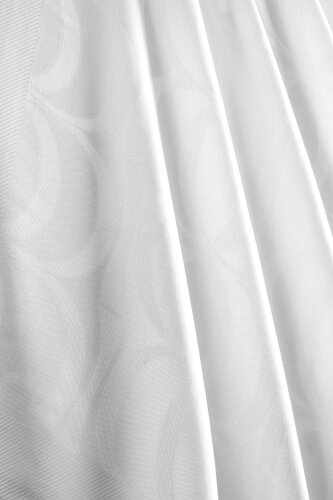 Large Bambunoor White Fresh Tencel Shawl - 2