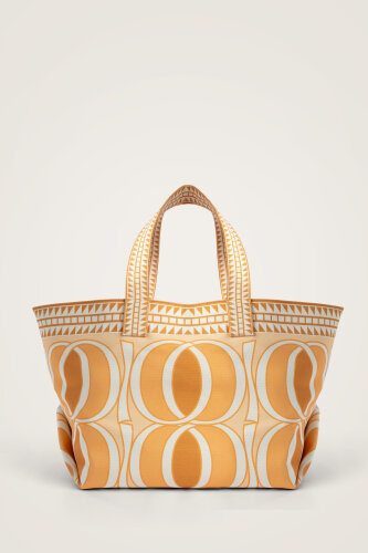Large Bambunoor Yellow Summer Bag - 2