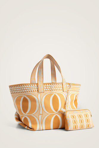 Large Bambunoor Yellow Summer Bag - 1