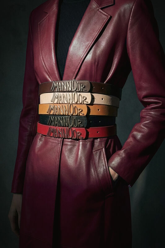 Leather Black Belt - 2