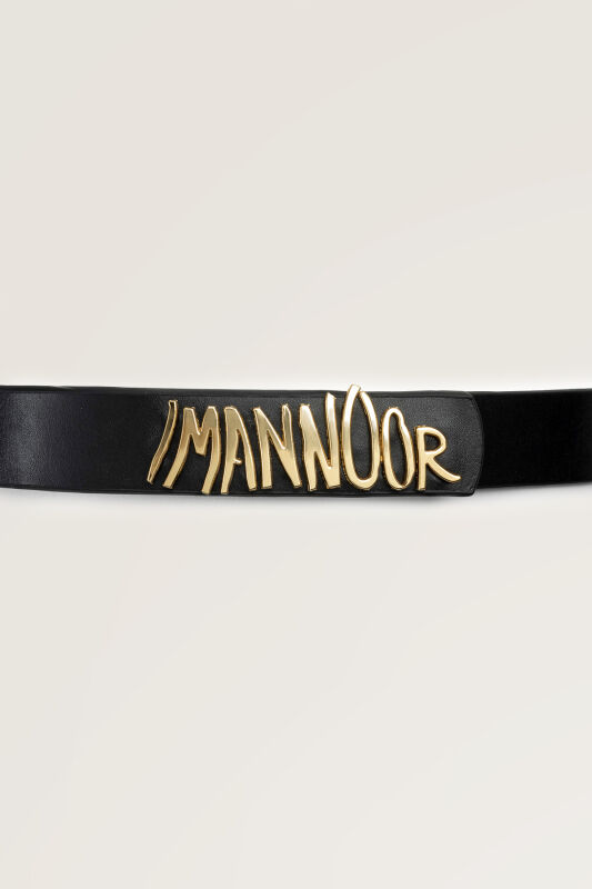 Leather Black Belt - 3
