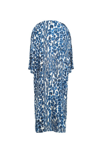 Leopard of the East Dress Blue - 2