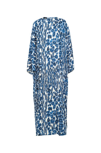 Leopard of the East Dress Blue 