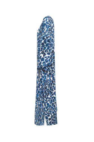 Leopard of the East Dress Blue - 3