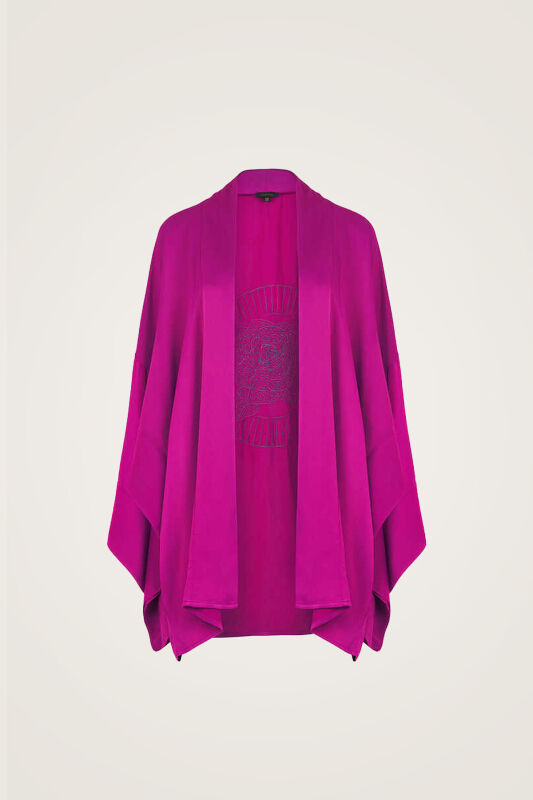 Leyla Mürdüm Kısa Kimono - 1