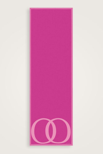 Logo Noor Silk Shawl Fuchsia 