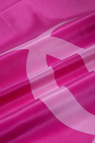 Logo Noor Silk Shawl Fuchsia - 2