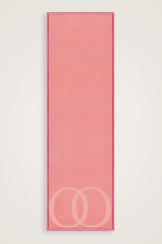 Logo Noor Silk Shawl Light Pink 