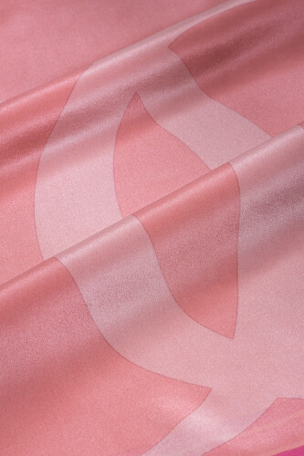 Logo Noor Silk Shawl Light Pink - 2