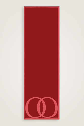 Logo Noor Silk Shawl Red 