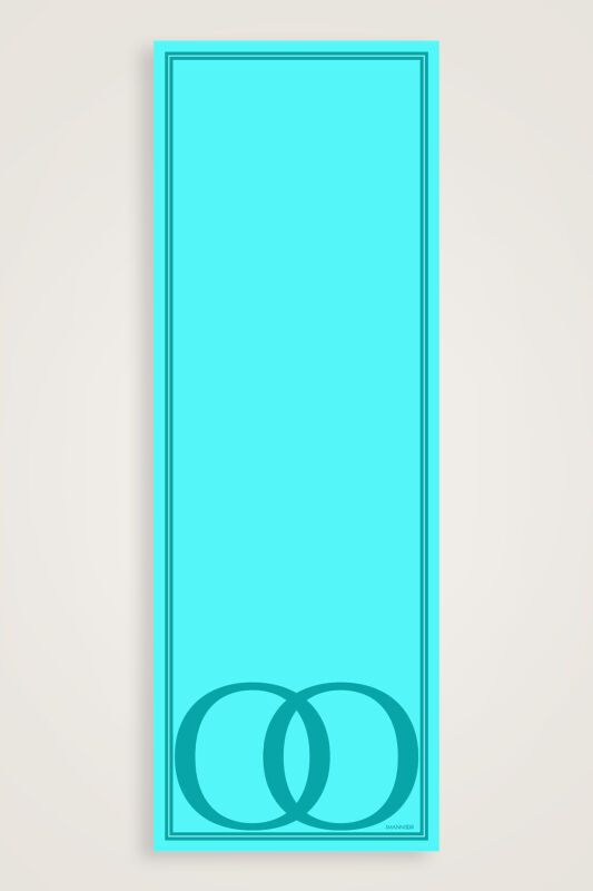 Logo Noor Silk Shawl Turquoise - 1