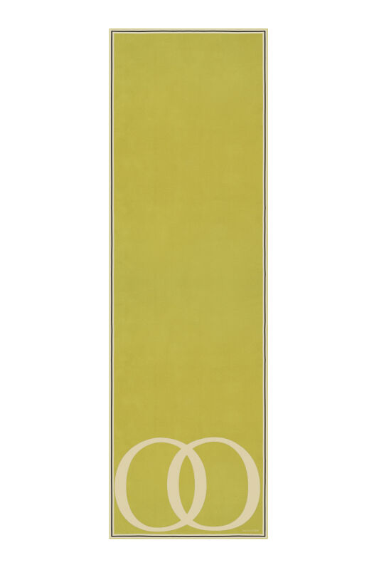 Logo Noor Silk Shawl Yellow - 1