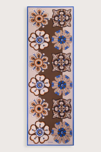 Lotus Caramel Floss Viscose Shawl - Imannoor (1)