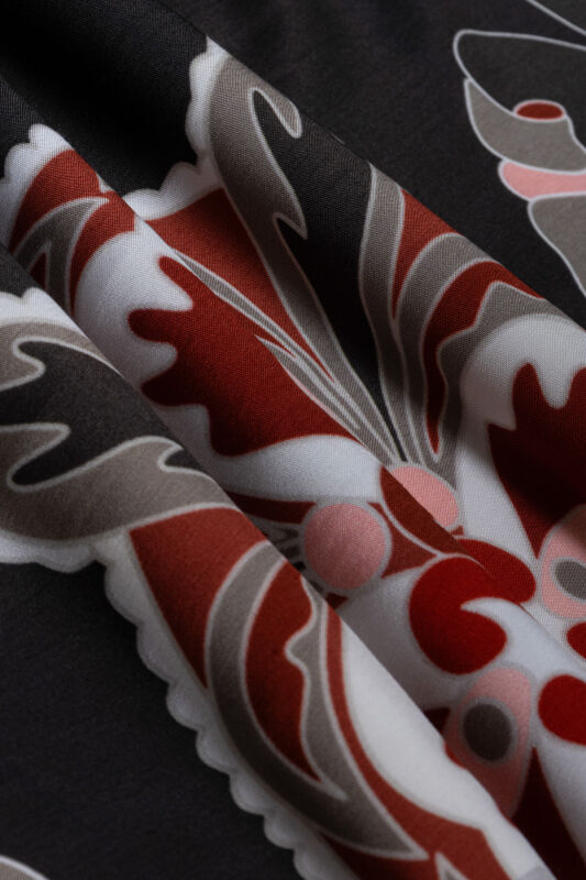 Lotus Cinnamon Floss Viscose Shawl - 4