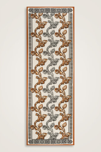 Love Ivy Yellow Cotton Silk Shawl - Imannoor (1)