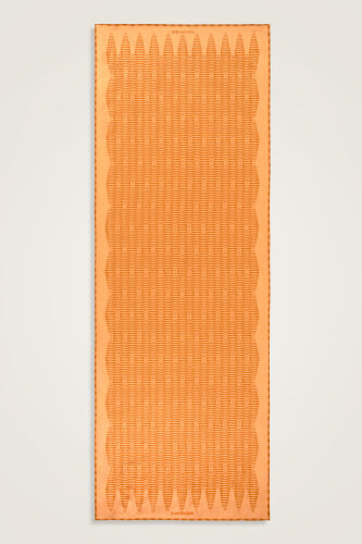 Mekik Safran Pamuk Floş Şal 70x210 - Imannoor (2)