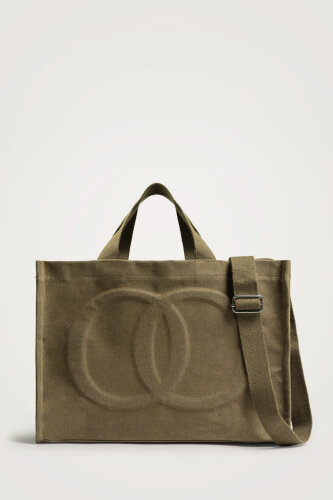 Minimal Noor Camel Kanvas Çanta - 2