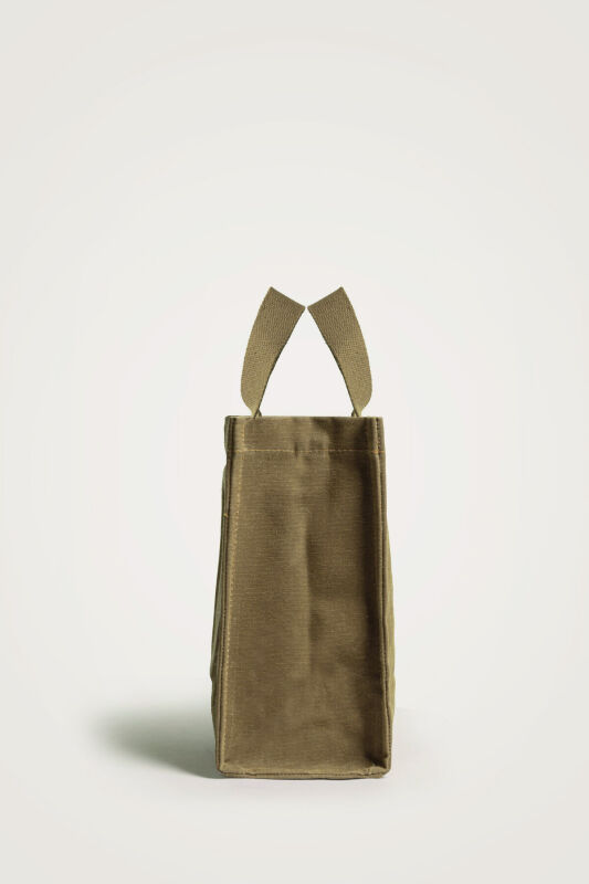 Minimal Noor Camel Kanvas Çanta - 4